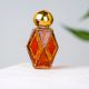 Tempting Orange Colour Glass Bottle for Perfume